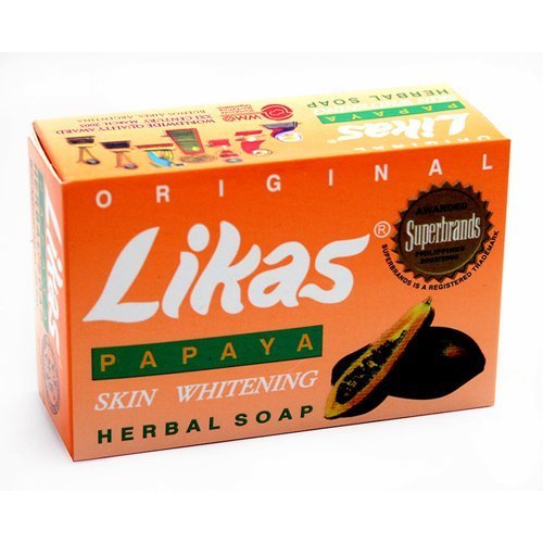 Likas Papaya originale peau blanchissant Savon Herbal Cosmetics Trinité Laboratoire - 135 grammes