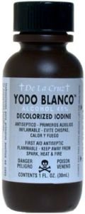 L'iode décolorée - Iode blanc - Blanco Yodo