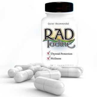 L'iode Rad - Organic Raw thryoid soutien de perte de poids Supplément