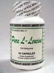 Montiff Pure L-leucine, 500 mg - 50 Capsules