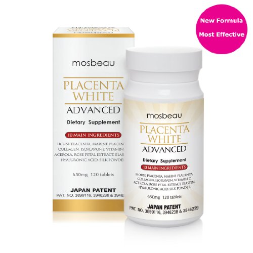 Mosbeau Placenta Blanc Advanced Skin Whitening Comprimés