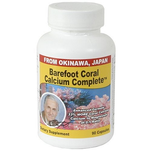 NFI Consumer Products Barefoot Caplets calcium de corail, 90-Count Bottle