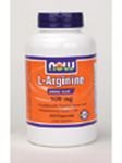 NOW Foods - L-Arginine 500 mg 250 caps