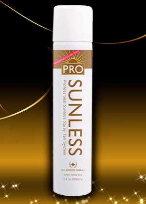 PRO Sunless Spray tan 5 oz MD approuvé!
