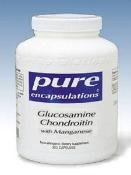 Pure Encapsulations - Glucosamine Chondroïtine + Manganèse avec 360,
