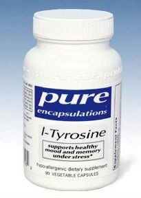 Pure Encapsulations L-Tyrosine 600 mg - 90 capsules