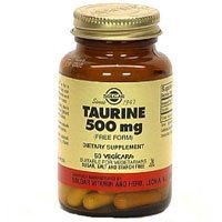 Solgar, Taurine 500 capsules végétales 250 mg