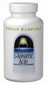 Source Naturals - acide L-aspartique, 762 mg, 3,53 oz de poudre