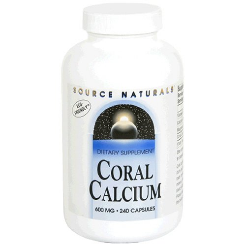 Source Naturals Calcium Coral 600mg, 240 capsules