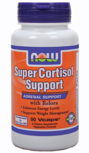 Soutien cortisol Super avec Relora, 90 gélules végétales, De NOW Foods
