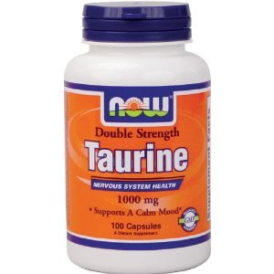 Taurine 1000mg Now Foods, 100-Capsules