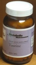 taurine 500mg-100-capsules par métabolisme d'entretien