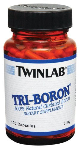 TwinLab - Tri-Boron, 3 mg, 100 capsules