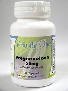 Un prioritaires Vitamines - prégnénolone 25 mg 90 caps [Santé et Beauté]