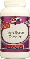 Vitacost bore Triple Complex - 240 Capsules