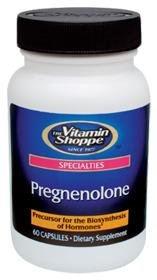 Vitamin Shoppe - prégnénolone, 30 mg, 60 capsules