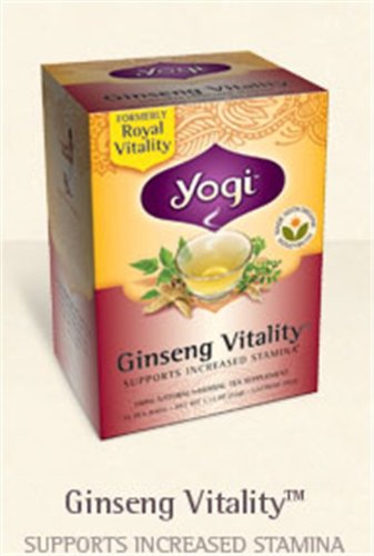 Yogi Tea - Vitalité Ginseng, 16 sacs