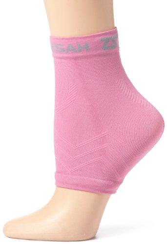 Zensah Unisex Adult Ankle Support, Rose, Small / Medium