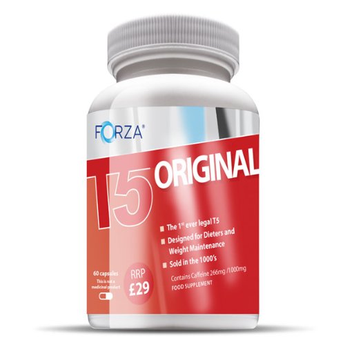 FORZA ® T5 d'origine thermogénique brûleurs de graisse pilules amincissantes & Diet Weight Loss Supplements coupe-faim (60x550mg Capsules)