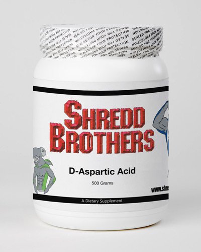 Frères Shredd D-acide aspartique 500 grammes