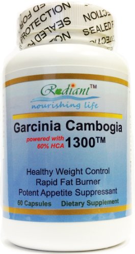 Spécial Pâques! Pures 1,000 mg Garcinia cambogia extraits (600 mg HCA) Propulsé avec du chrome (200 mcg), calcium (50 mg) et de potassium (50 mg); 60 Capsules