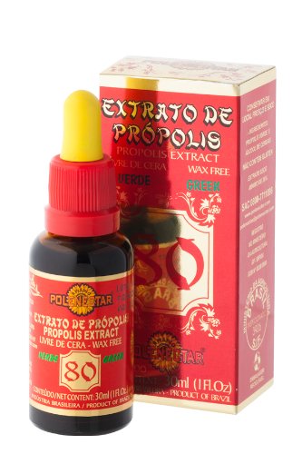 1 Bottle Brazil Green Bee Propolis Extract Wax Free 80 (30ml) from Polenectar