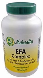 1000 mg EPT Complex (180 capsules) de lin et les huiles de graines de tournesol Idéal Ratio 3:1 d'oméga-6 et oméga-3 les acides gras essentiels