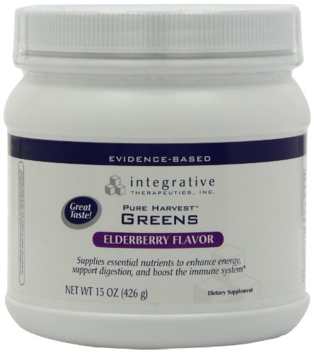 Integrative Therapeutics récolte pure Verts, sureau, 15 Oz
