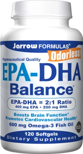 Jarrow Formulas EPA-DHA Balance, 120 Capsules