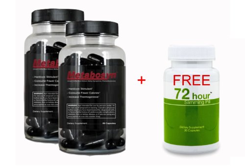 Metabosyn 2pack +1 gratuit 72 Heures pilule minceur - Weight Loss Diet Pill Booster métabolisme - perdre du poids rapidement