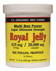 YS Royal Jelly/Honey Bee - R.J.+B.P.Propol/, 20000 mg, 11.5 oz gel