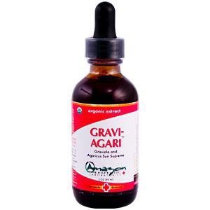 Amazon thérapeutique Laboratories Amazon Therapeutics Gravi-Agari Graviola et Agaricus Sun Supreme 2 oz (60 ml) 2 Oz