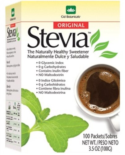 Botanicals Cid Flavor Stevia paquets, Original, 100 Count