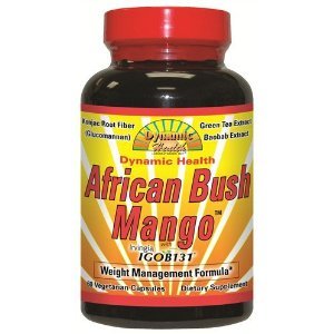 Dynamic Health - Mango brousse africaine, 60 veggie caps