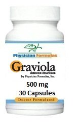 Graviola 500 mg, 30 capsules, l'humeur positive et relaxation - Approuvé par le Dr Ray sahélienne, MD