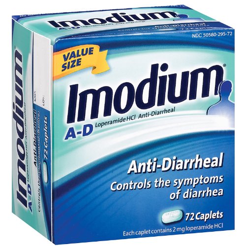 Imodium AD Anti-diarrhéique par le lopéramide HCI 72 comprimés (360 ml)