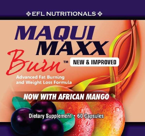 Maqui Maxx Burn - Maqui Berry / AFRICAN MANGO Fat Burning avancée et la perte de poids formule.