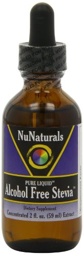 NuNaturals NuStevia sans alcool Stevia verre liquide de la bouteille, 2 onces