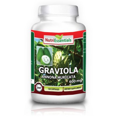 Nutri Essentials Graviola (Annona Muricata), 600 mg, 120 capsules