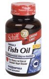 Schiff oméga-3 d'huile de poisson, 100-Count