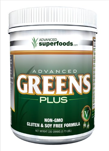 Verts Advanced Plus SPÉCIALE! Ne contient aucun des éléments suivants: gluten, soja, métaux lourds, pesticides, conservateurs, arômes artificiels, de colorants ou édulcorants