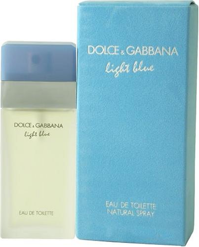 D & G Light Blue de Dolce & Gabbana pour les femmes. Eau De Parfum Spray 3,4 onces