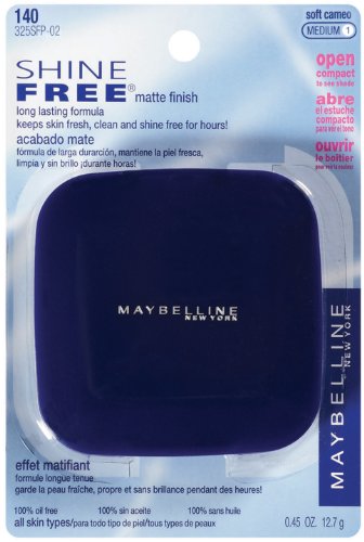 Maybelline service gratuit Oil Control Poudre pressée, Cameo souple (Beige clair) - 1 ch (0,45 oz)
