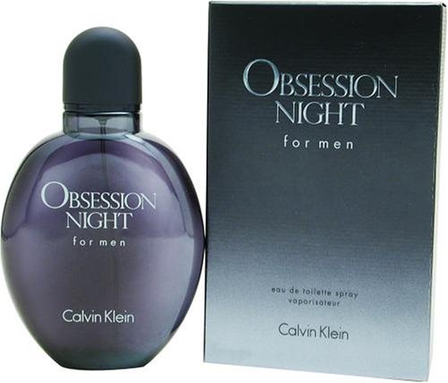 Obsession Night by Calvin Klein pour homme, Eau de Toilette Vaporisateur, 4,0 once