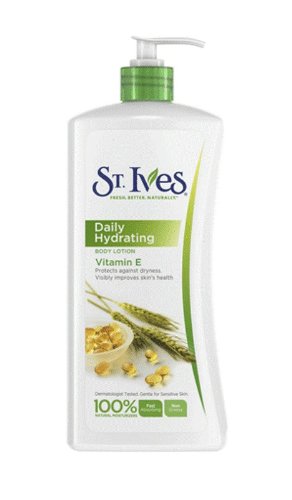 St. Ives Hydratant quotidien en vitamine E Lotion pour le corps, 21 onces