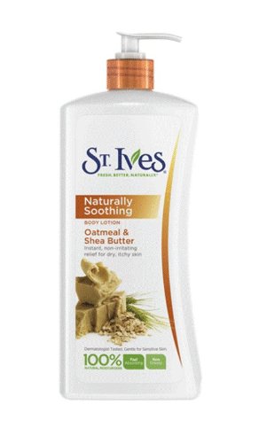 St. Ives lotion pour le corps, apaiser naturellement farine d'avoine et le beurre de karité, 21 oz