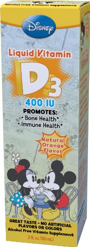 Disney vitamine D3 liquide, 2 once