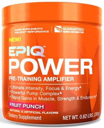 EPIQ - Puissance préformation Amplificateur Punch aux fruits 40 portions - 280 grammes