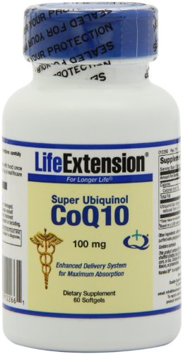 Life Extension - Super Ubiquinol CoQ10 100 mg 60 gélules