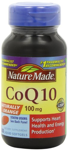 Nature Made CoQ10 100 mg, 40 gélules liquides